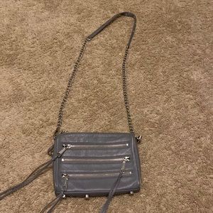 Rebecca Minkoff slate blue crossbody